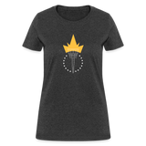 Freedom Torch | Women's Tee - heather black