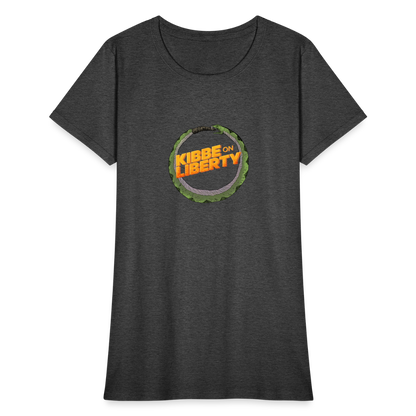 Kibbe on Liberty | Women's Tee - heather black