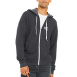 Free the People | Zip Hoodie - charcoal grey