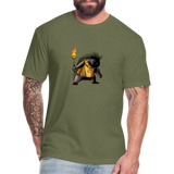 Free the Porcupine | Men's Tee - heather military green