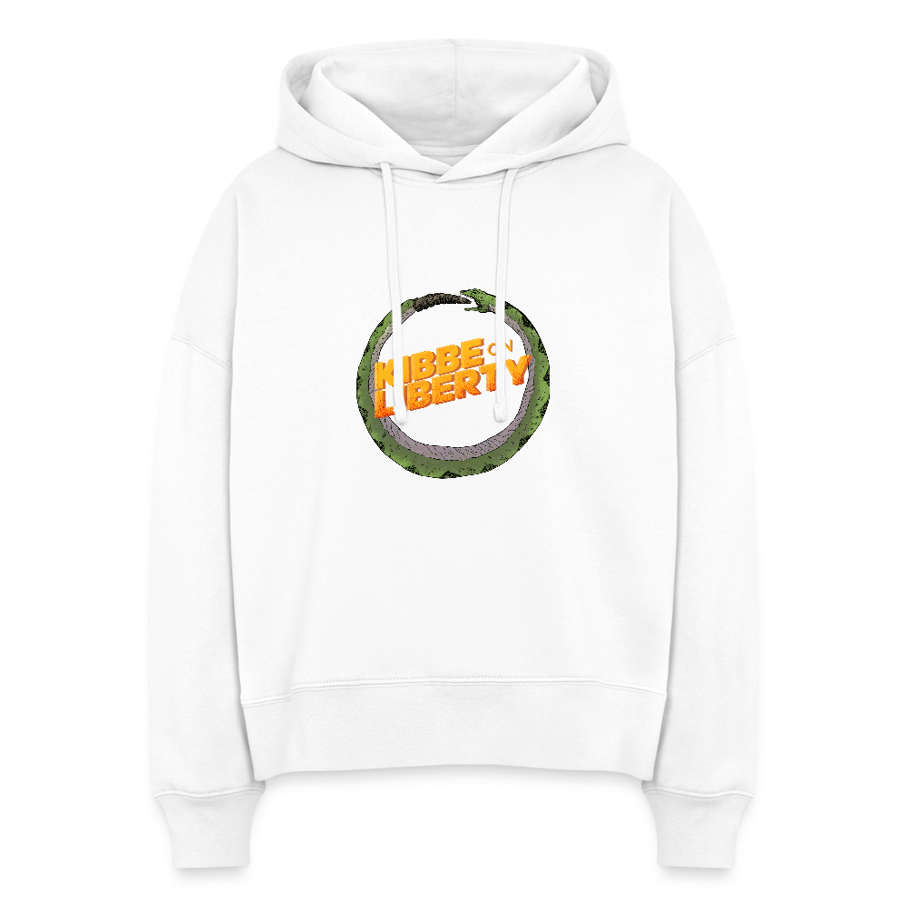 Kibbe on Liberty | Women's Hoodie - white
