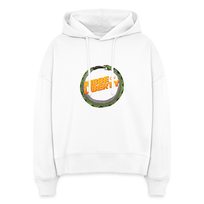 Kibbe on Liberty | Women's Hoodie - white