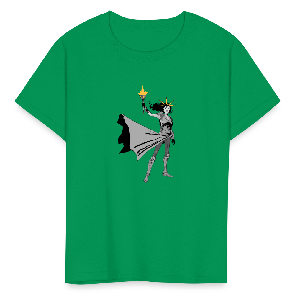 Liberty Hero | Youth Tee - kelly green