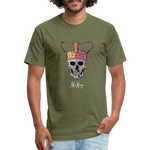 No Kings | Men's Tee - heather military green