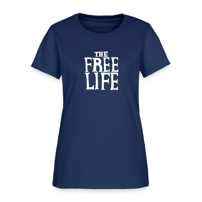 The Free Life | Women's Tee -  blue dusk