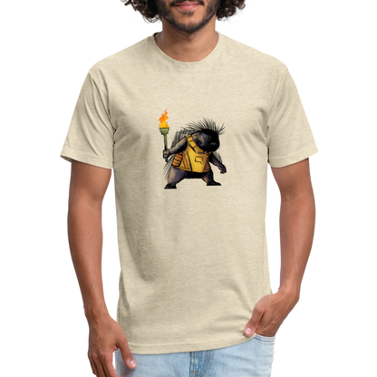 Free the Porcupine | Men's Tee - heather cream