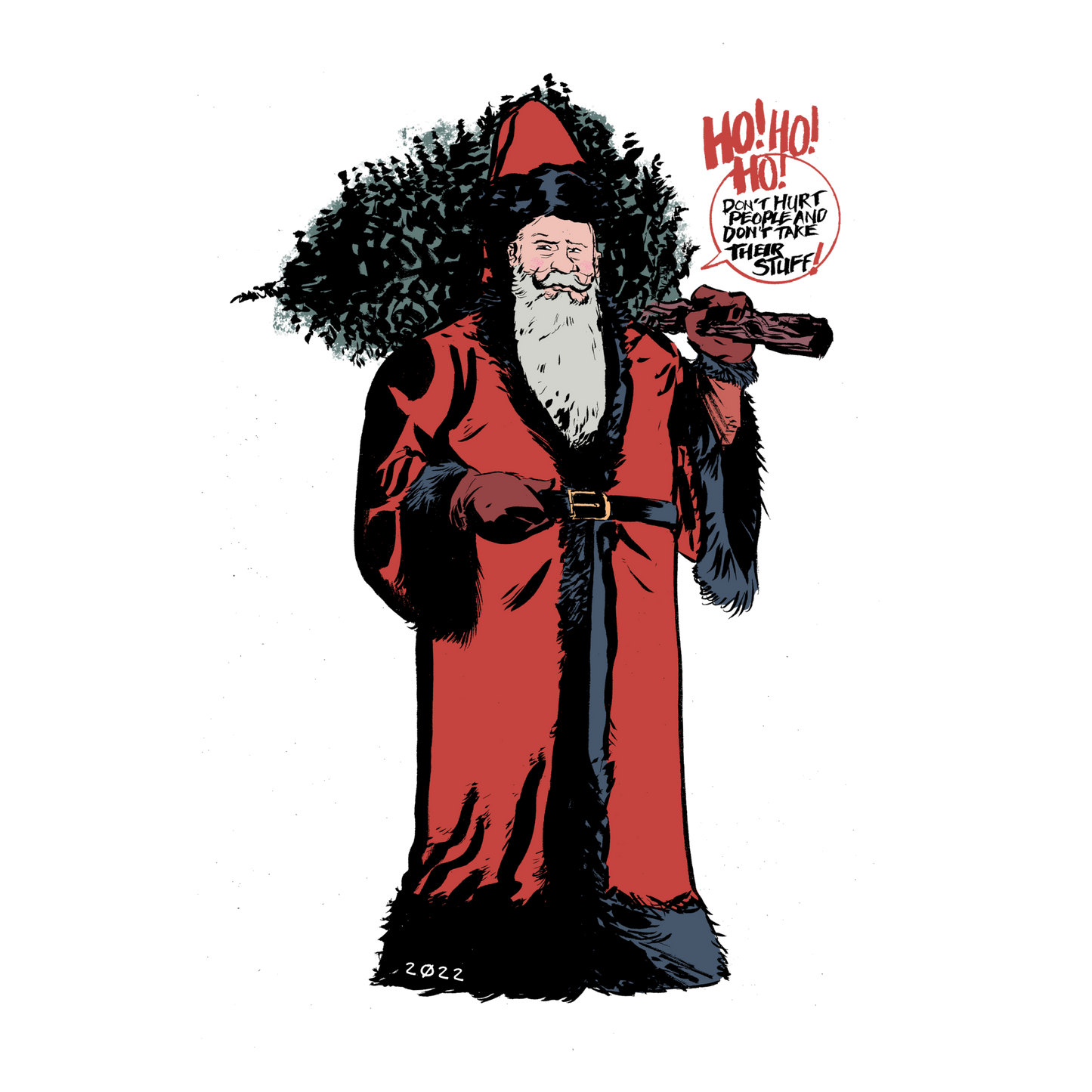 2022 Santa | Women's Hoodie