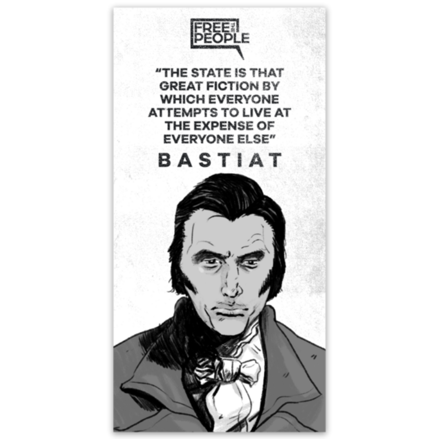 Frédéric Bastiat Sticker