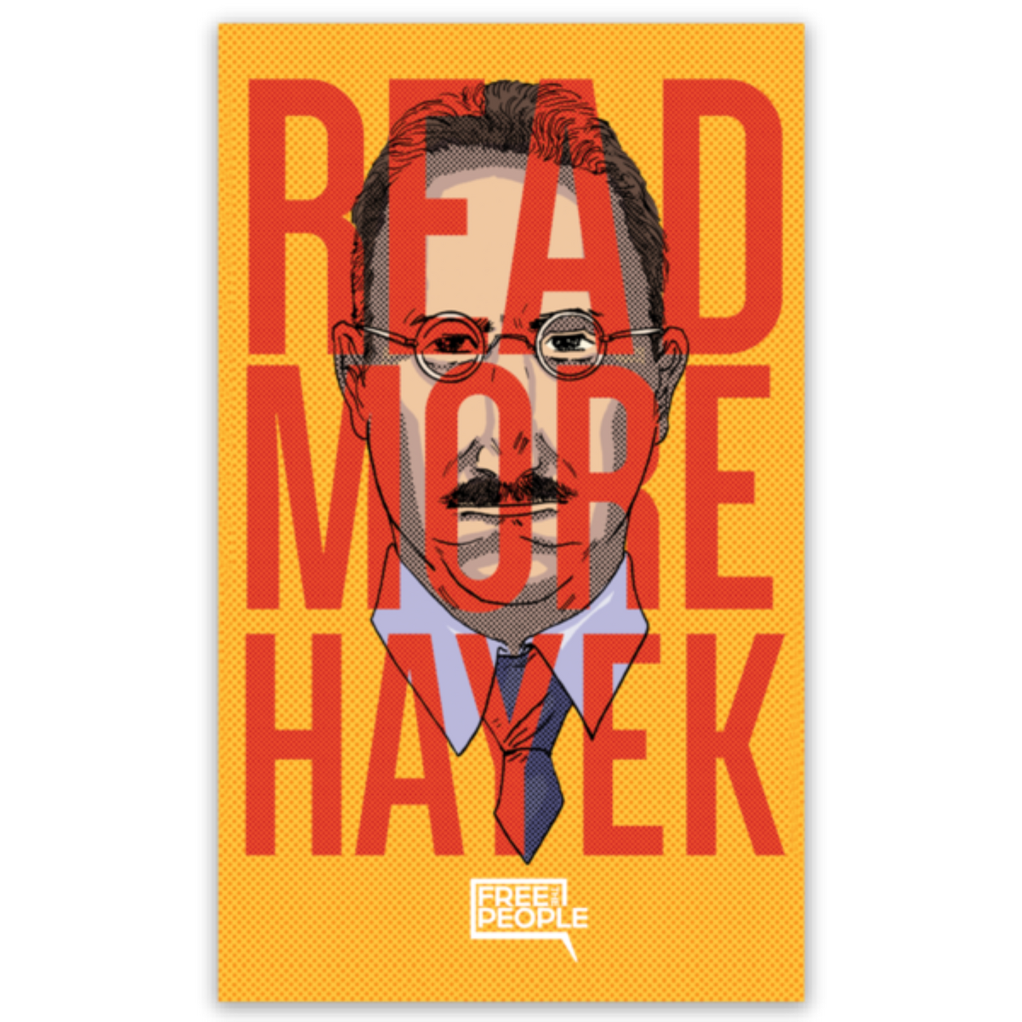 Read More Hayek Sticker