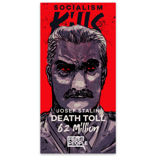 Josef Stalin: Socialism Kills Sticker