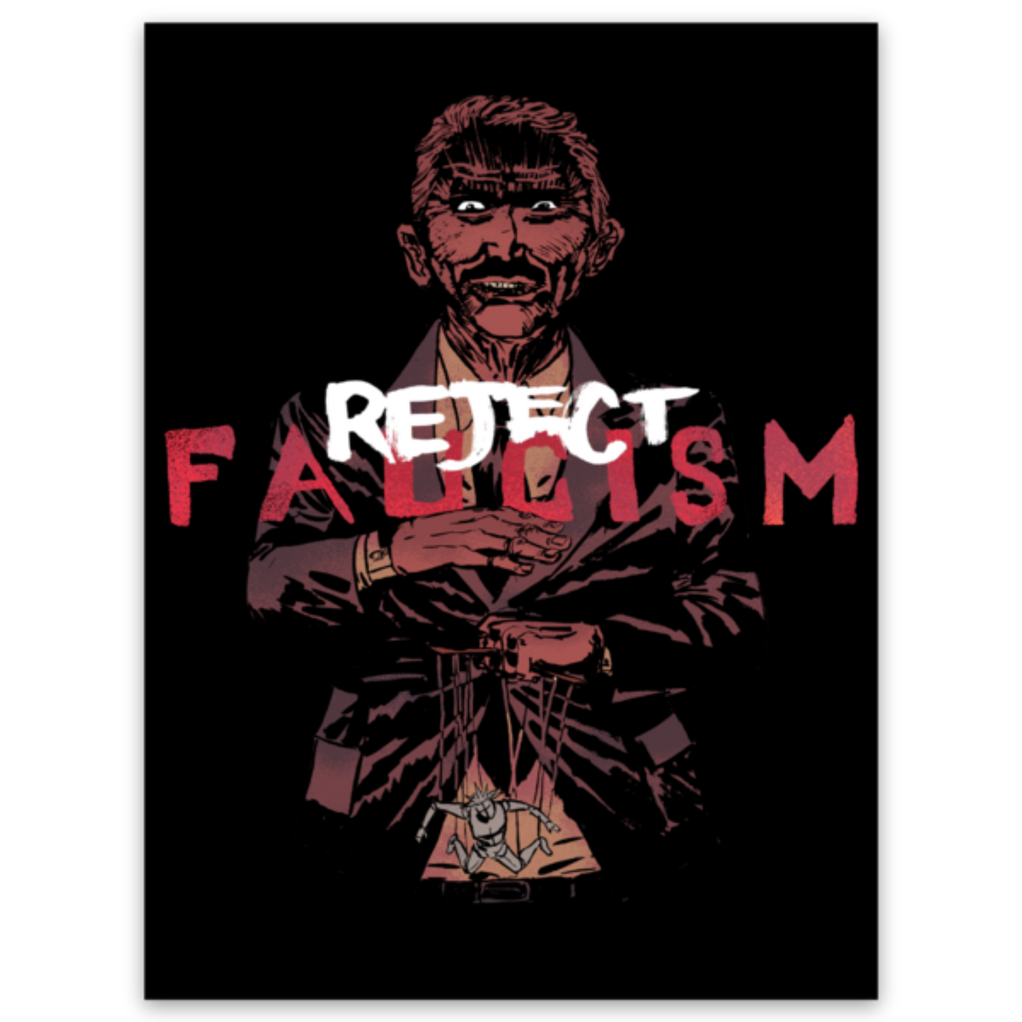 Reject Faucism Sticker