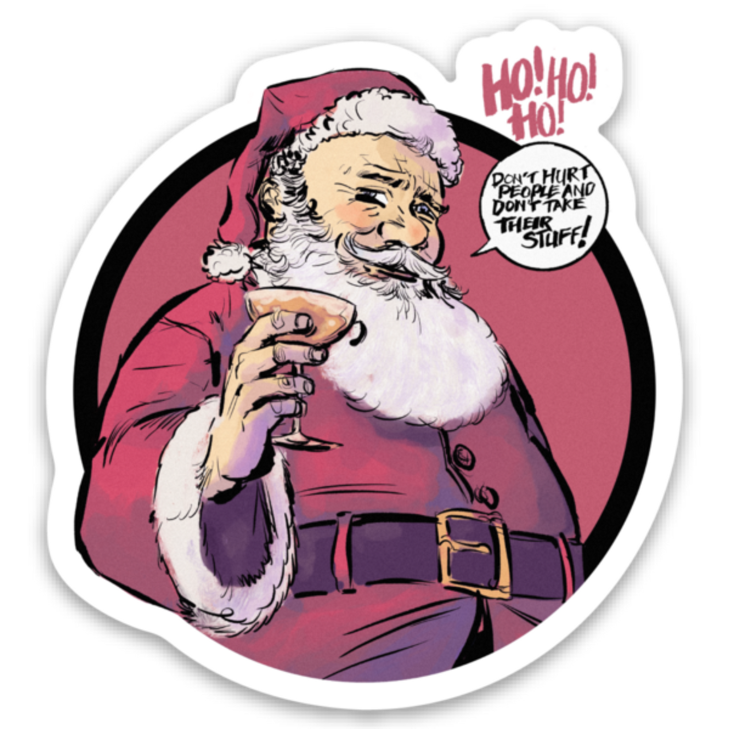 2023 Santa Sticker