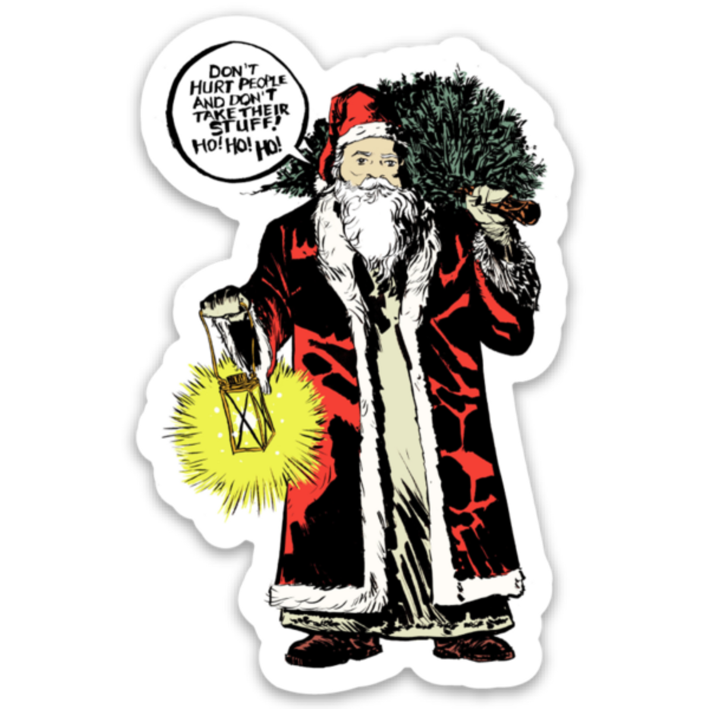 2021 Santa Sticker