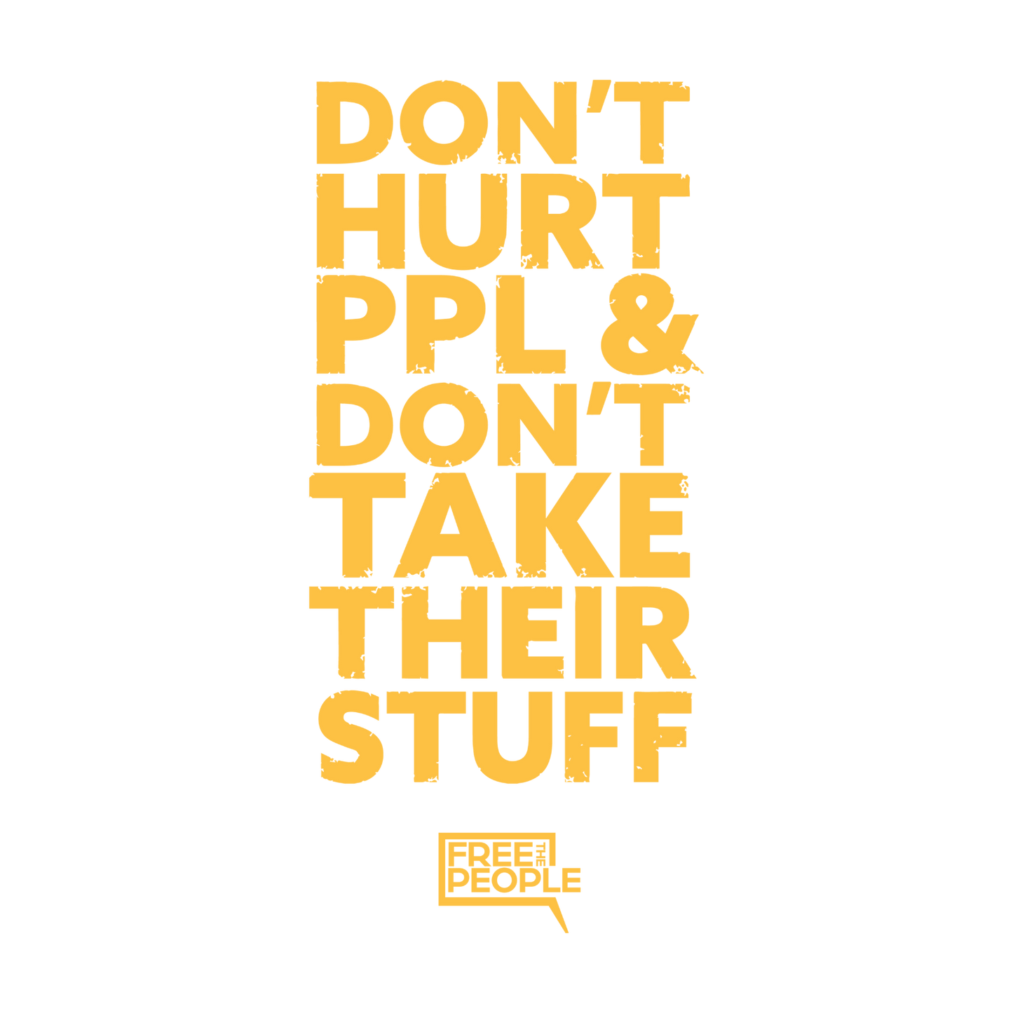 Don't Hurt People | Limited Edition | Men's Tee