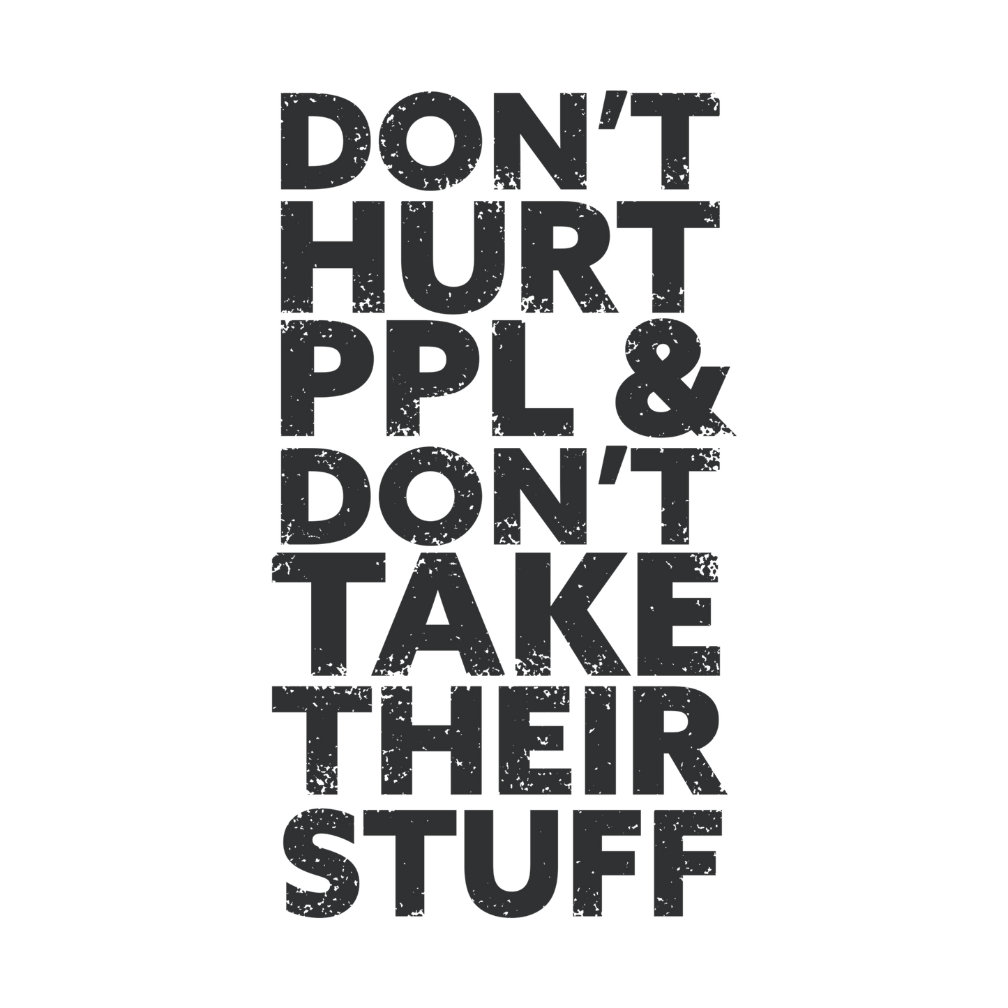 Don't Hurt People Carry Pouch