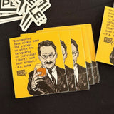 F.A. Hayek Quote Sticker