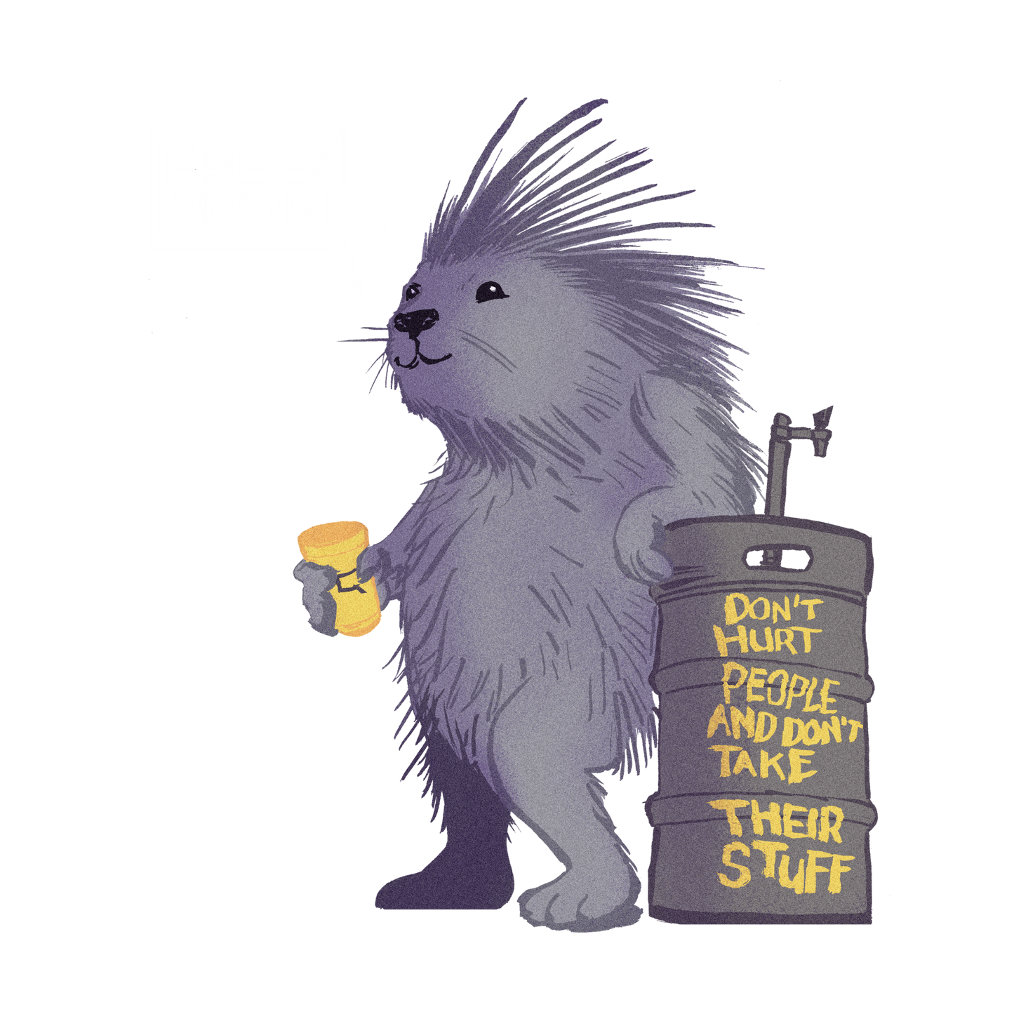 Porcupine Kegger | Tote Bag