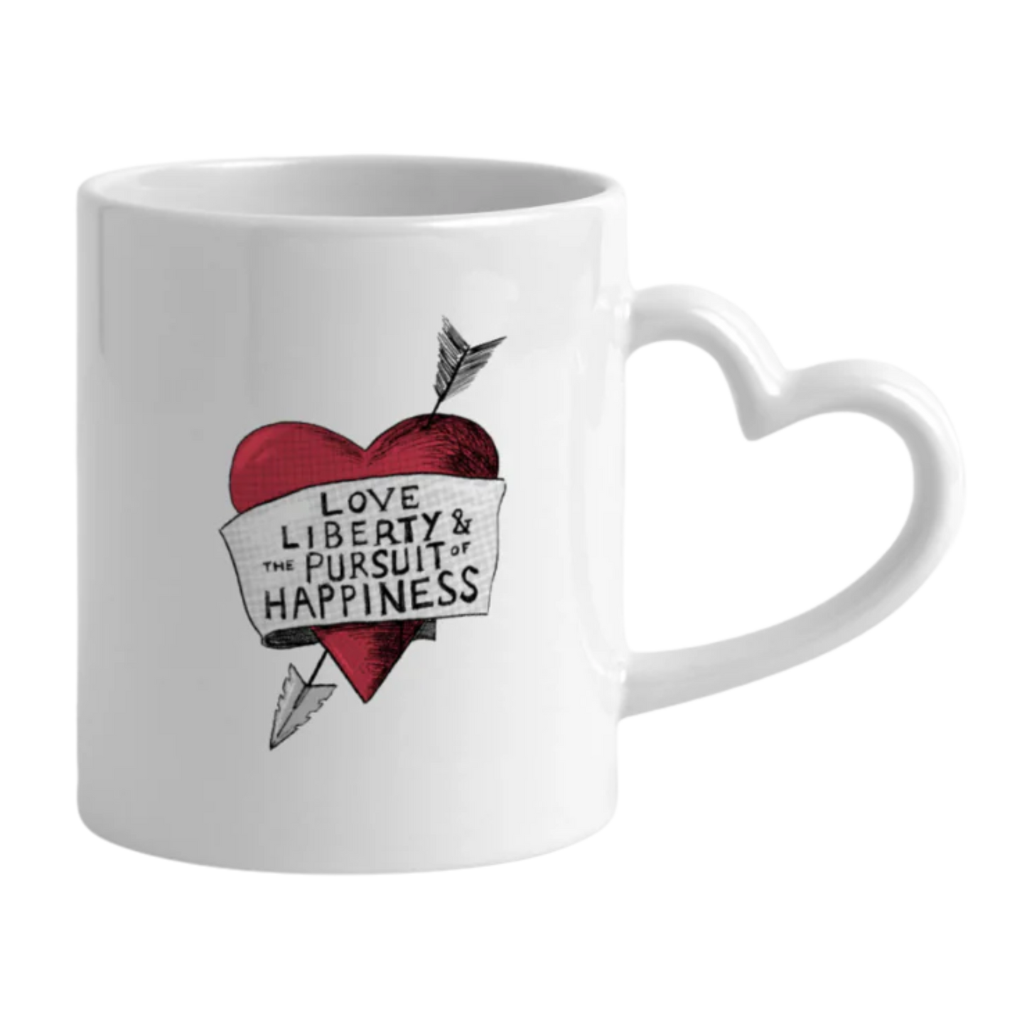 Love, Liberty Coffee Mug