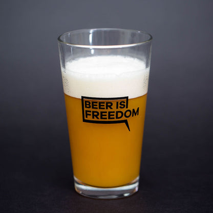 Beer is Freedom Pint Glass