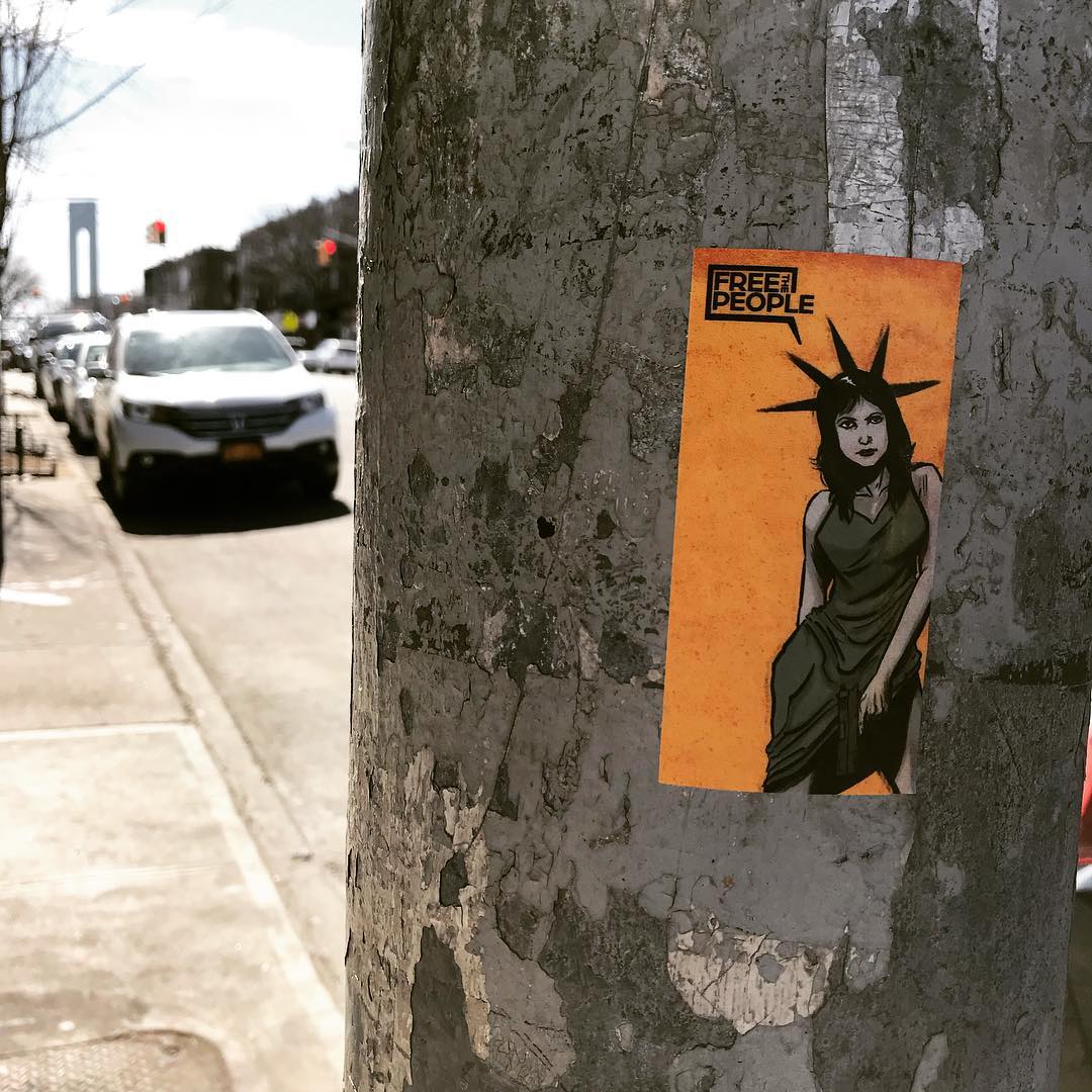 Guerrilla Girl Sticker