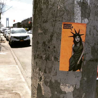 Guerrilla Girl Sticker