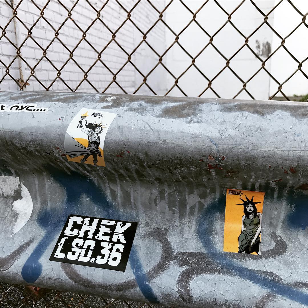 Guerrilla Girl Sticker