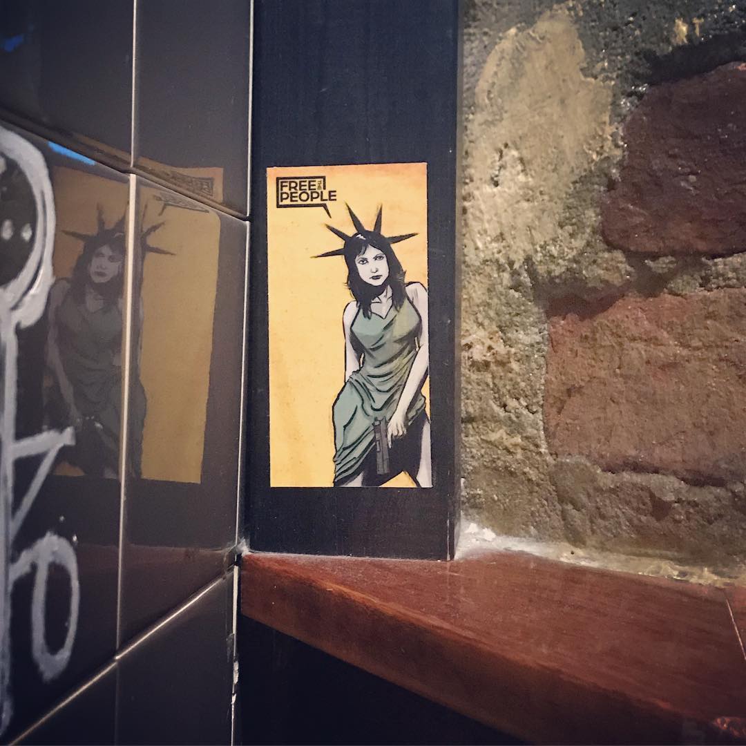 Guerrilla Girl Sticker