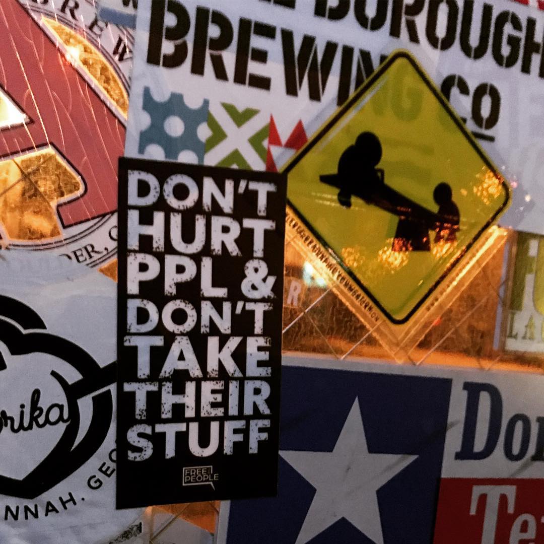 Don't Hurt People Sticker
