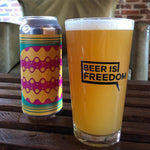 Beer is Freedom Pint Glass