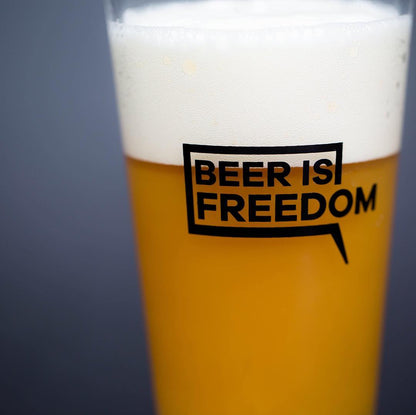 Beer is Freedom Pint Glass