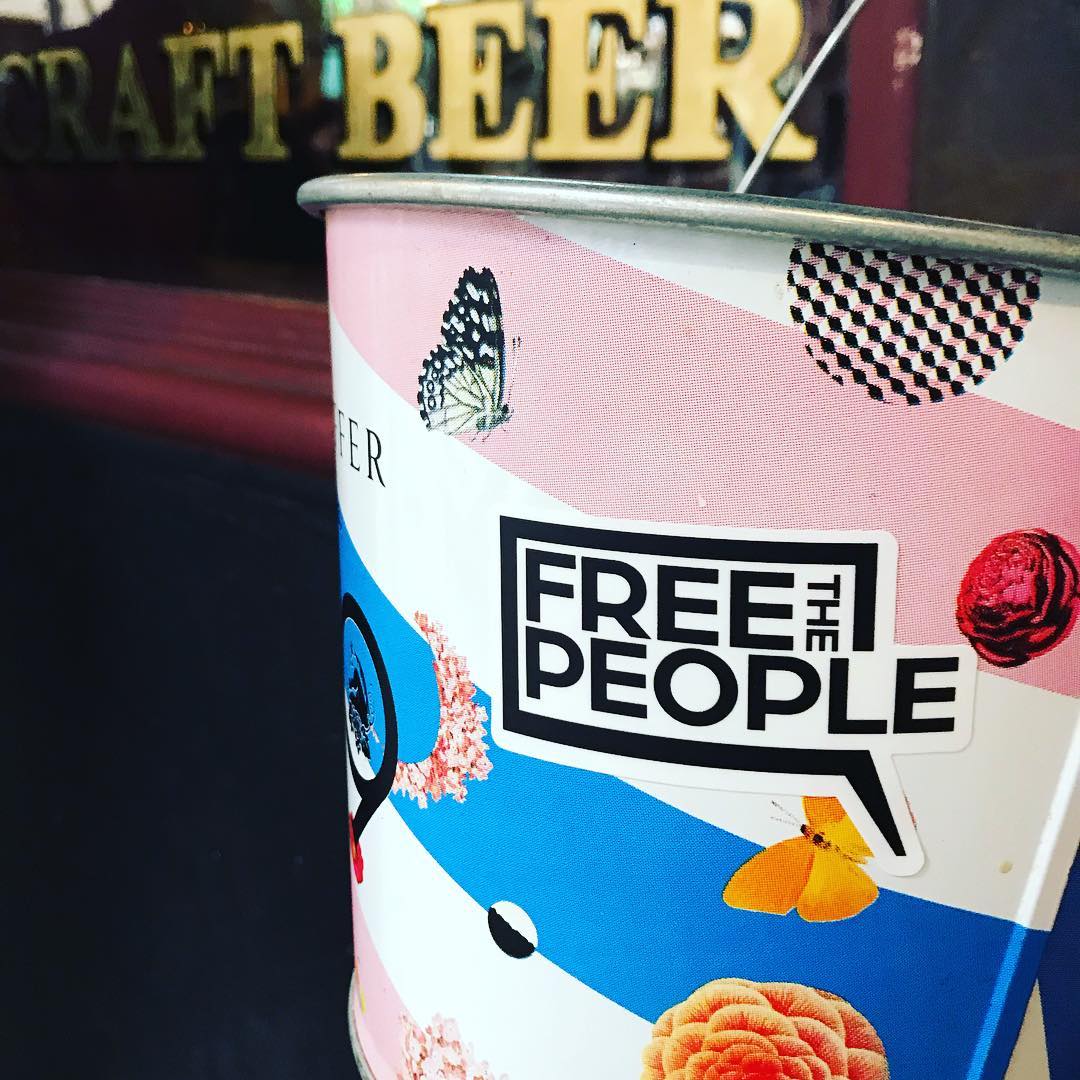 Free the People Sticker