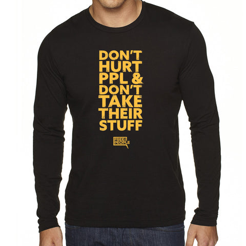 Don't Hurt People | Limited Edition | Men's Long Sleeve Shirt