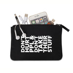 Don't Hurt People Canvas Pouch