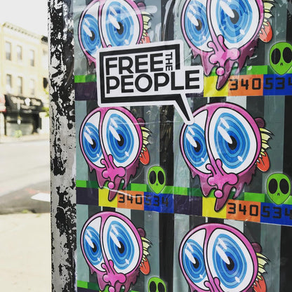 Free the People Sticker