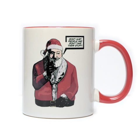Santa Says Don't Hurt People Coffee Mug