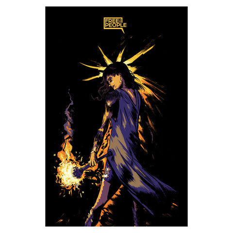 Liberty's Flame Poster